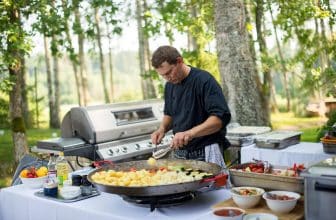 Outdoor Küche - ideal für jede Party & spontanes Aufkochen für Gäste