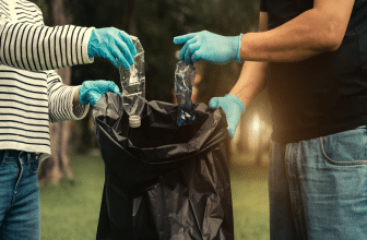Recycling & Sammeln von Plastikmüll