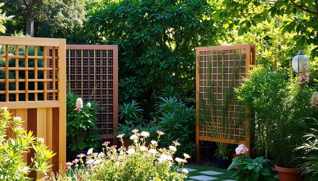 Sichtschutzwände im Garten Sichtschutzwände im Garten
