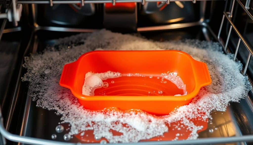 Silikonform reinigen Spülmaschine