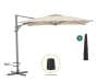+ 10 % Kassenrabatt | Shadowline Francisco Ampelschirm 260x260 cm