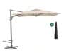 + 10 % Kassenrabatt | Shadowline Francisco Ampelschirm 260x260cm
