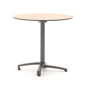 Bellagio Canzo Gartentisch klappbar ø80 cm (h:73 cm)