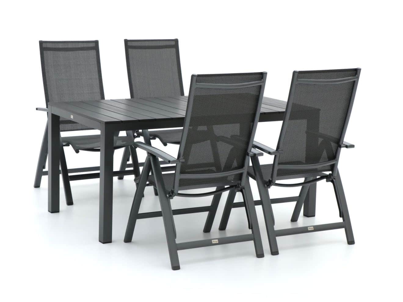 + 15 % Kassenrabatt | Bellagio Avenza/Fidenza 160 cm Gartenmöbel-Set 5-teilig verstellbar