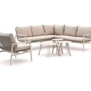 + 10 % Kassenrabatt | Bellagio Pizzoli/Bovezzo Ecklounge-Set 7-teilig