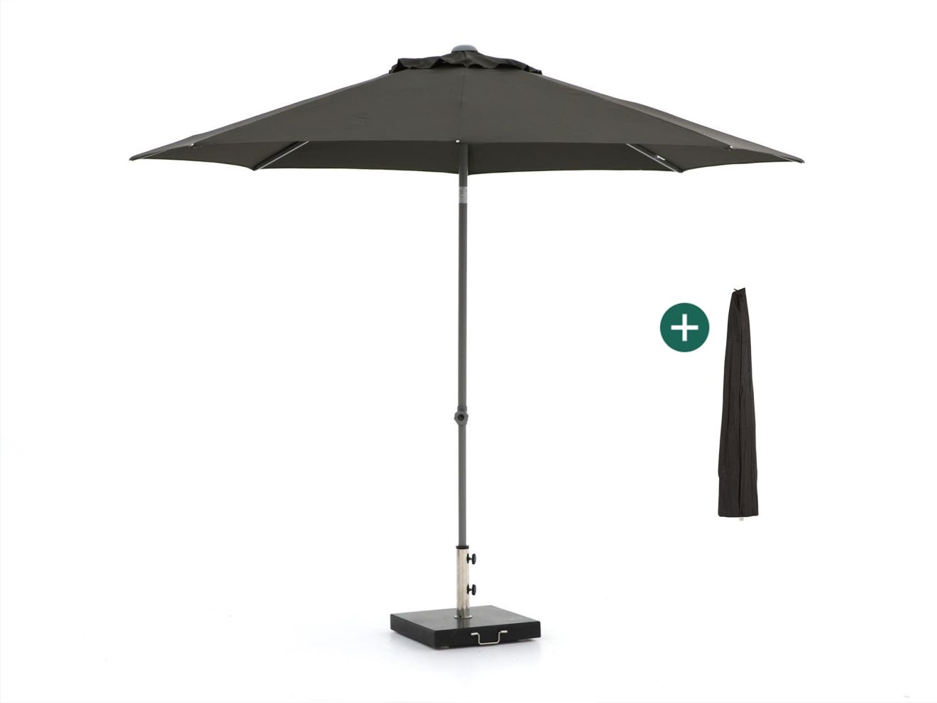 + 15 % Kassenrabatt | Shadowline Push-up Sonnenschirm ø 300 cm