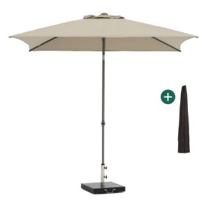 + 10 % Kassenrabatt | Shadowline Push-up Sonnenschirm 250x200 cm
