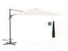 + 10 % Kassenrabatt | Shadowline Francisco Ampelschirm 300x300 cm