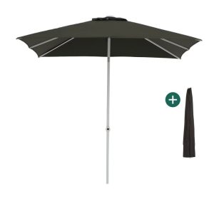 + 10 % Kassenrabatt | Shadowline Push-up Sonnenschirm 240x240 cm