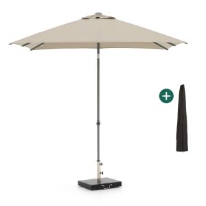 + 10 % Kassenrabatt | Shadowline Push-up Sonnenschirm 240x240 cm