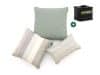+ 10 % Kassenrabatt | Dekokissen Set Modern Graphic Green