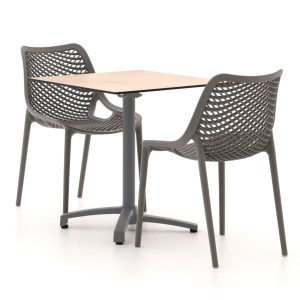 + 15 % Kassenrabatt | Forza Ripi/Canzo 70 cm Gartenmöbel-Set 3-teilig stapelbar klappbar