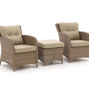 Intenso Leone/Milano Balkonmöbel-Set Lounge 3-teilig