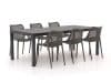 + 10 % Kassenrabatt | Forza Ripi/Fidenza 220 cm Gartenmöbel-Set 7-teilig stapelbar