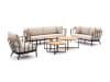 + 10 % Kassenrabatt | Apple Bee Condor Sessel-Sofa Lounge-Set 6-teilig 6-Sitzer