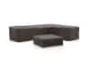 + 10 % Kassenrabatt | Kees Smit Gartenmöbelabdeckung Ecklounge-Set 310x95/235x95x70 cm