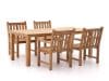 + 10 % Kassenrabatt | Sunyard Wales/Oxford 200 cm Gartenmöbel-Set 5-teilig