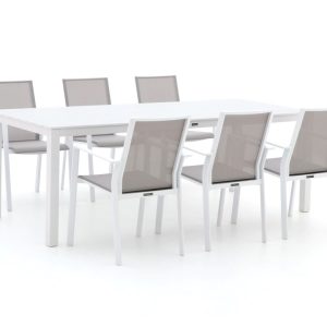 Bernstein Amberg/Menzano 220 cm Gartenmöbel-Set 7-teilig