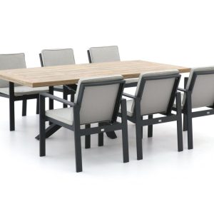 Bellagio Vezzano/Montorio 220 cm Gartenmöbel-Set 7-teilig