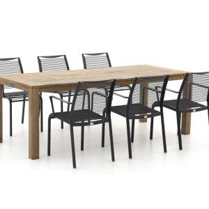 Apple Bee Hawaii/ROUGH-S 220 cm Gartenmöbel-Set 7-teilig stapelbar