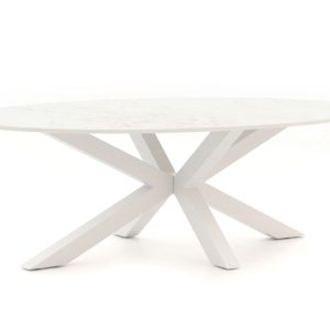 Bellagio Induno Ellips Gartentisch 200x110 cm