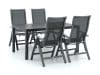 + 10 % Kassenrabatt | Bellagio Lugo/Fidenza 160 cm Gartenmöbel-Set 5-teilig verstellbar