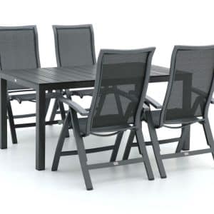 + 10 % Kassenrabatt | Bellagio Lugo/Fidenza 160 cm Gartenmöbel-Set 5-teilig verstellbar