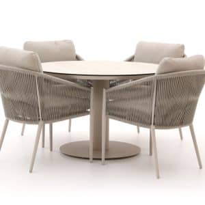 + 10 % Kassenrabatt | Bellagio Mineo/La Fonte ø120cm Gartenmöbel-Set 5-teilig