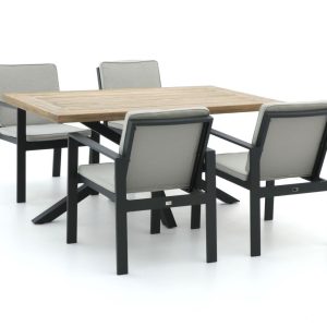 Bellagio Vezzano/Montorio 160 cm Gartenmöbel-Set 5-teilig