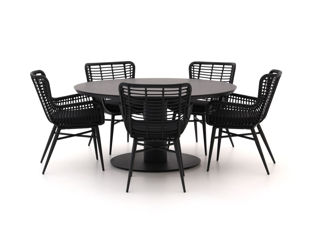 Intenso Asti/La Fonte Ø 150 cm Gartenmöbel-Set 6-teilig