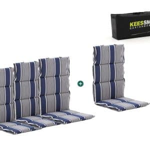 + 10 % Kassenrabatt | Madison Fiber hoog tuinkussen set van 4