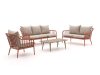 Manifesto Celante/ROUGH-K Sessel-Sofa Lounge-Set 4-teilig