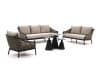 + 10 % Kassenrabatt | Apple Bee Milou/Tusa Sessel-Sofa Lounge-Set 6-Sitzer 6-teilig