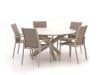 + 10 % Kassenrabatt | Bellagio Albinea/Lodola ø 150 cm Gartenmöbel-Set 6-teilig stapelbar