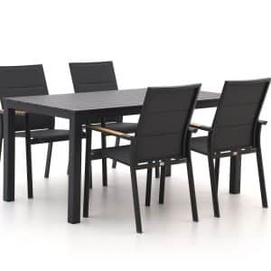 + 10 % Kassenrabatt | Bellagio Albinea/Menzano 160 cm Gartenmöbel-Set 5-teilig stapelbar