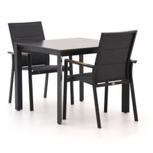 + 10 % Kassenrabatt | Bellagio Albinea/Sestino 90 cm Gartenmöbel-Set 3-Teilig Stapelbar