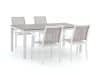 + 10 % Kassenrabatt | Bellagio Anzio/Fidenza 183 cm Gartenmöbel-Set 5-teilig stapelbar