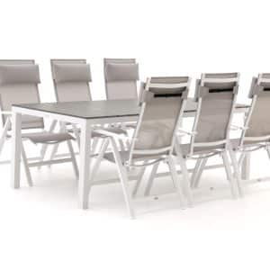 + 10 % Kassenrabatt | Bellagio Avenza/Fidenza 220 cm Gartenmöbel-Set 7-teilig verstellbar