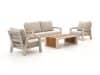 + 10 % Kassenrabatt | Bellagio Bisenzio Sessel-Sofa Lounge-Set 4-teilig