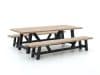 + 10 % Kassenrabatt | Bellagio Bresimo 260 cm Picknick Sitzgruppe 3-teilig