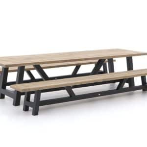 Bellagio Bresimo 330 cm Picknick Sitzgruppe 3-teilig