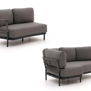 + 15 % Kassenrabatt | Bellagio Calizzano Gartensofa 2-Sitzer 168 cm inkl. Eckelement + linker Arm 3-Sitzer 214 cm
