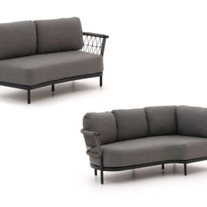 + 15 % Kassenrabatt | Bellagio Calizzano Gartensofa 2-Sitzer 168 cm inkl. Eckelement + rechter Arm 3-Sitzer 214 cm