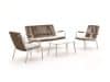 + 10 % Kassenrabatt | Bellagio Caronia Sessel-Sofa-Lounge-Set 4-teilig