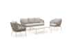 + 10 % Kassenrabatt | Bellagio Cupello Sessel-Sofa Lounge-Set 4-teilig