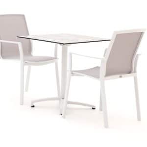 Bellagio Dranera/Canzo 70 cm Gartenmöbel-Set 3-teilig stapelbar