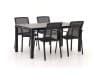 + 10 % Kassenrabatt | Bellagio Dranera/Fidenza 160 cm Gartenmöbel-Set 5-teilig stapelbar