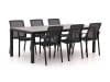 + 10 % Kassenrabatt | Bellagio Dranera/Fidenza 220 cm Gartenmöbel-Set 7-teilig stapelbar