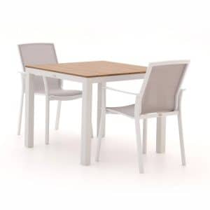 + 10 % Kassenrabatt | Bellagio Dranera/Fidenza 90 cm Gartenmöbel-Set 3-teilig stapelbar