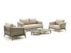 + 10 % Kassenrabatt | Bellagio Esenta Sessel-Sofa Lounge-Set 5-teilig